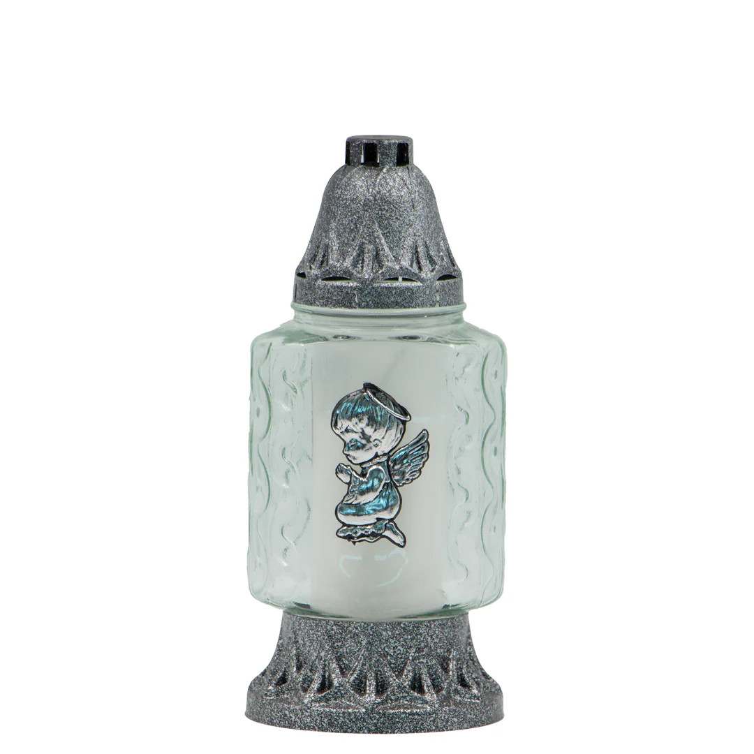 Candeeiro Vidro Z307 Anjo